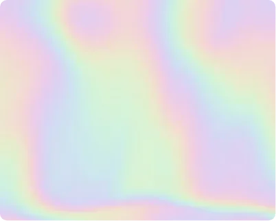 Holographic material with white and kraft split